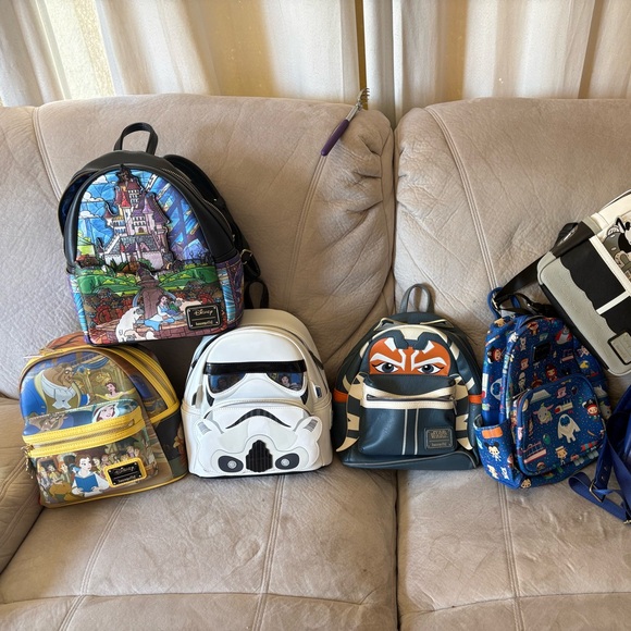 Loungefly backpacks -$245 for all or $35 each - Picture 2 of 3